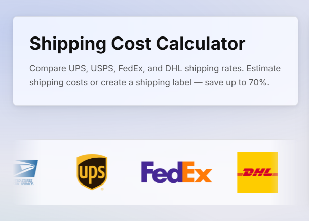 Shipping Cost Calculator